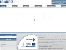 Tablet Screenshot of muker91.hu
